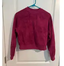 Fabletics Cozy Fleece Raglan Sweatshirt – Size Small