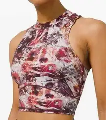 Lululemon Everlux and Mesh Cropped Tank