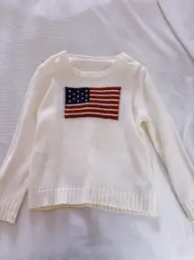 American Flag Sweater