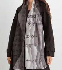 NEW "Full of Wonder" Grey Wrap Long Shawl Scarf