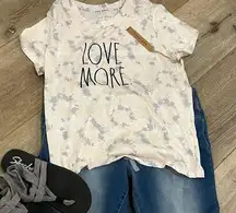 Super cute ‘love More’ tee by Rae Dunn