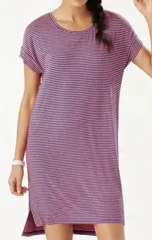 Tommy Bahama Women's XS‎ Striped T-Shirt Dress Multicolor Casual