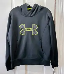 Under Armour semi fitted cold gear hooded sweatshirt hoodie women's medium