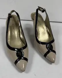Bandolino Slingback Heels - Size 7.5.‎