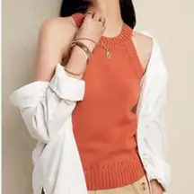 Banana republic chunky knit halter sweater tank