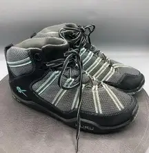 Kuru Carrera Chicane Boots Womens 9 Hiking Camping Athletic Black Gray