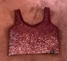 Cropped Sports Bra