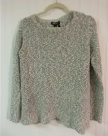 BUFFALO BY DAVID BRITTON PULLOVER GRAY & WHITE SIZE SMALL NEW NWT