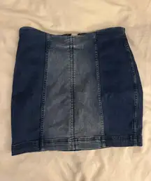 Free People Denim Skirt