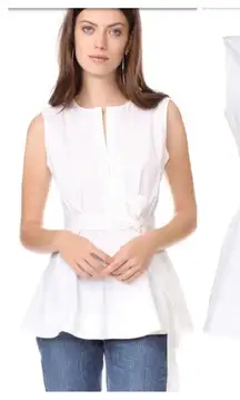 Theory sleeveless top SZ S