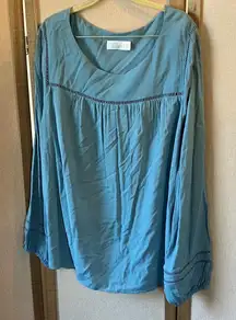 Time and Tru Rayon Blouse xl
