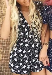 LF Rumor Boutique Star‎ Shorts Romper