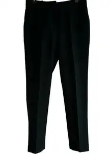 Reiss Sadie Women’s Career Wool Blend Pants Trouser Stretch Forest Green Size 6