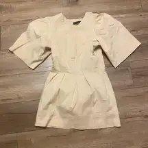 Cream Mini Dress