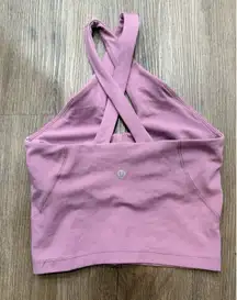 Lululemon Align Keyhole Halter Tank Top Womens Size 2 Pink