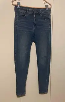 American Eagle  NE(X)T Level Stretch Hi-Rise Jegging Size Women’s 10 Regular Blue