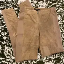 BCBGMaxazria Faux Suede Leggings