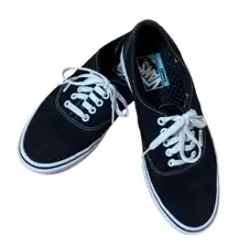 VANS ComfyCush black low profile canvas shoes size 9