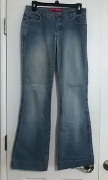 Glo vintage flare low rise jeans‎ Y2K 90’s juniors size 5 waist 29”