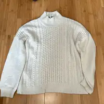 William Rast Mock Neck Sweater