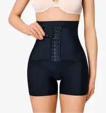 Brabic Adjustable Front Buckle Pleated Tummy Control Shapewear Nude S NWT IN PKG