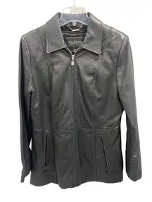 Wilson Leather Pelle Studio Thinsulate Ultra Leather‎ Women’s Coat Size Medium