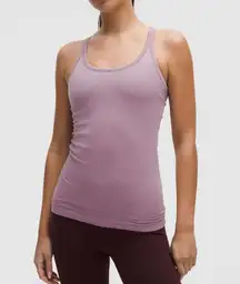 Lululemon Ebb to Street Tank Top *Light Support, B/C Cup Lavender Lux Size 4