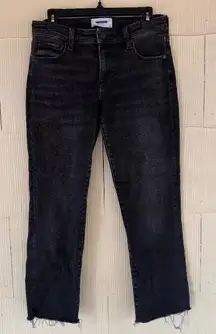 Evereve The Ever Straight Jeans High Rise 'Black'