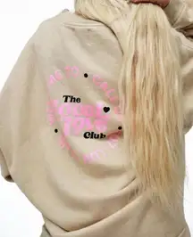 The Local Love‎ Club Oversized Sweater Size Small Brown Tan