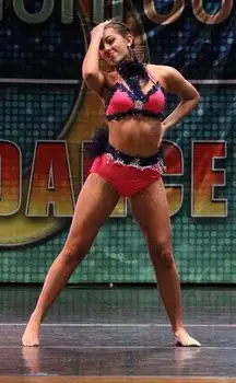 Custom Sassy Jazz Dance Competition Costume