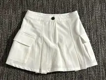 Bershka cargo mini skirt