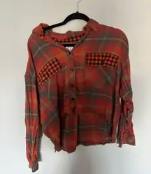 Urban Outfitters BDG Cropped Flannel