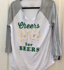 FINAL MARKDOWN NWT Grayson threads cheers for beers tee xl