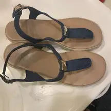 Blue Sandals