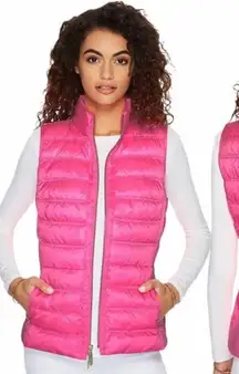 Pink Lilly Pulitzer Elena Puffer vest