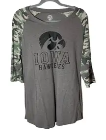 Rivalry‎ Threads Iowa Hawkeyes 3/4 Sleeve Tshirt Size Large
