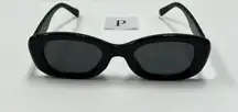 Black 90s style sunglasses/ retro rectangular sunglasses 
