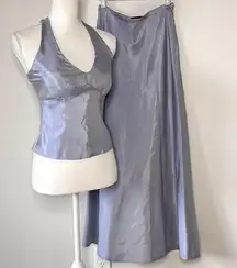 Vintage two piece skirt and corset set