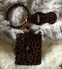 Key Chain Bracelet Chapstick Holder   Credit Card Holder Wallet tassel