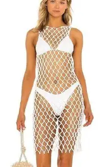 REVOLVE Superdown The Alisa Mini Dress Coverup Pull-On White $218 Strong Net $$