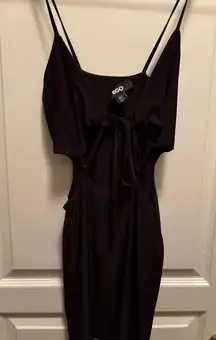 Ego Official bodycon cut out black dress