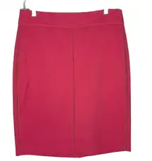 Ann Taylor Skirt Women 10 Pink Pencil Straight Mini‎ Office Casual Versatile