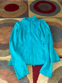 Nordstrom Teal Green Workout Athletic Track Jacket Women’s Size Medium