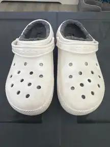Fuzzy Crocs Lined