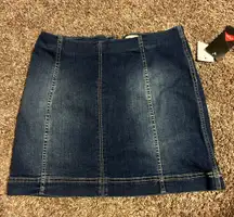 Jean Mini Skirt 