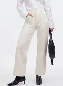 Madewell Emmett Wide-Leg Full Length Jean: Patch Pocket Edition