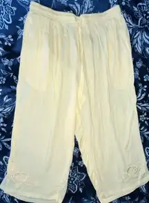 Vintage Passion-I Linen-Rayon Knicker Pants