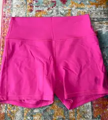 Sonic Pink Align Shorts 6”