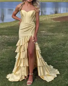 Yellow Prom Gown