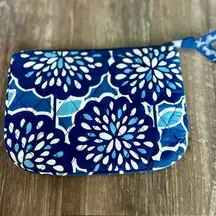 Vera Bradley Blue and White Floral Change Purse